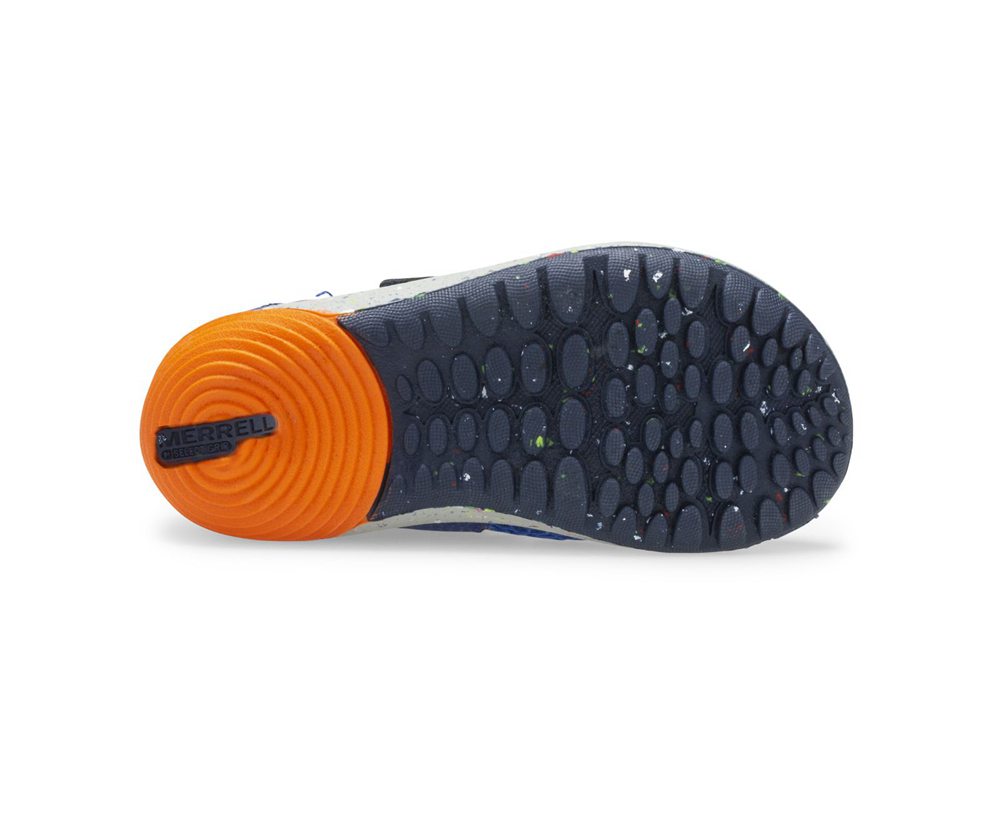 Merrell Sneakers Blue/Orange - Bare Access Steps® H2O - Kids 01GSQIHDT